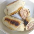 lacrymosa's cooksnap of when they made 薄力粉で作るベーコンのパン〜フライパン編.