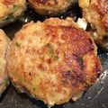 ʕ•ᴥ•ʔmin's cooksnap of when they made シャクッ♪長いも入り豚つくねの照り焼き.