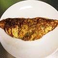 menco912's cooksnap of when they made ふわとろーっ♪納豆チーズオムレツ.