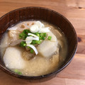 ＊ＡＫＯＲＩ＊'s cooksnap of when they made 蓮根 ごぼう 里芋 油揚げの 味噌汁～♪.