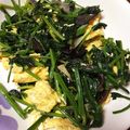 みさりママ's cooksnap of when they made 簡単！ほうれん草、ベーコン、卵の炒め物.