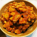 男子4兄弟＋1姫の母's cooksnap of when they made 簡単！定番！鶏もも肉と大豆のトマト煮.