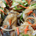 ゆこぱんぱん's cooksnap of when they made 黒酢で元気！さばの南蛮漬け.