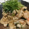 ぐららたん's cooksnap of when they made マルちゃんたらこチーズ焼きそば.