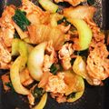 クックANVE4Y☆'s cooksnap of when they made 豚キムチ・チンゲン菜入り.