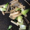 ＊はるこむ＊'s cooksnap of when they made ごま油香る☆チンゲン菜と大根の炒め煮.