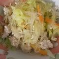 ソエ★'s cooksnap of when they made 春雨と野菜と鶏ミンチの炒め物.