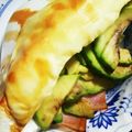 奥エリ's cooksnap of when they made ☆はんぺんのアボカドチーズ挟み焼き.
