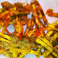 dentalako's cooksnap of when they made シラスとサツマイモのかき揚げ.