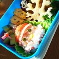 あき姫ちゃん's cooksnap of when they made クリスマスにピッタリ！サンタ弁当.