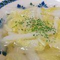 m_miho's cooksnap of when they made 優しい味♪大根と白菜のスープ.