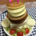 ☆にゃん＆りの☆'s cooksnap of when they made 結婚記念日に！ウエディングサンドイッチ.