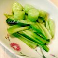 マーシ☆'s cooksnap of when they made 簡単美味しい！キュウリのコンソメあえ.