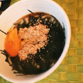 minotan's cooksnap of when they made 簡単☆ちょっぴり甘い海苔たまうどん.