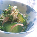 oBsession's cooksnap of when they made さっぱり♪みょうがときゅうりの酢の物.