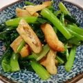 ゆみらんたん's cooksnap of when they made 小松菜と油揚げのおひたし・柚子胡椒風味.