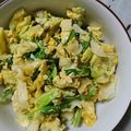 シル羅びっと's cooksnap of when they made キャベツの炒りたまご.