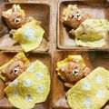 イクモス's cooksnap of when they made キャラごはん☆お昼寝くまさんのオムライス.