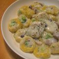 こじあゆ's cooksnap of when they made かぼちゃのニョッキ☆クリームソース.