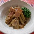 gakky's cooksnap of when they made ごぼうとベーコンのきんぴら.