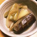 micchily's cooksnap of when they made ナスの煮浸し(ごぼう入り).