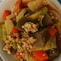 エルとキク's cooksnap of when they made 大根とこんにゃくのヘルシーどんぶり♪.