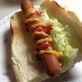 BabyLaLa's cooksnap of when they made ホットドッグ（屋台の味）.