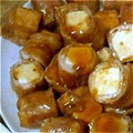 MIRYODANA's cooksnap of when they made 簡単厚揚げの豚肉巻き煮.