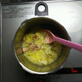 彩音ｍａｍａ's cooksnap of when they made 超～簡単！白菜とベーコンの蒸し煮.