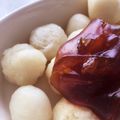 うにょりあ's cooksnap of when they made 簡単♪うどんdeみたらし団子♪.