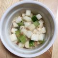 ⑤児の母's cooksnap of when they made きゅうりと長芋の梅ポン和え♪.