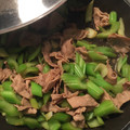Chopanjp's cooksnap of when they made 豚肉のセロリの簡単炒め物♡.