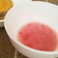 H♪RO★彡's cooksnap of when they made 離乳食中期〜☆いちごのフルーチェ風.