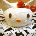ゆいこ２１００'s cooksnap of when they made いちごゼリーのドームケーキ.