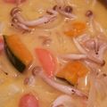 ☆れありく☆'s cooksnap of when they made 〆はリゾット かぼちゃクリームシチュー鍋.