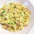 ねこだいしん's cooksnap of when they made 簡単！コクうま！パラパラ☆キムチ炒飯.