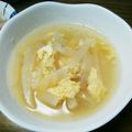クック3DBDUQ☆'s cooksnap of when they made 大根とたまごのトロトロ中華スープ.