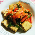 クックBJ5NPV☆'s cooksnap of when they made 節約！豚肉と厚揚げと野菜のオイマヨ炒め.