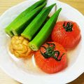 ﾗｯｾﾙ2000's cooksnap of when they made 魚河岸あげとまるごとトマトの冷やし鉢.