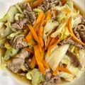 yummy_chan's cooksnap of when they made 超簡単☆豚こまと野菜のオイスター炒め.