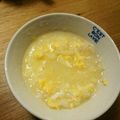 トシピー's cooksnap of when they made 生姜でポカポカ＊中華風たまご粥.