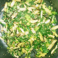 EBIるん's cooksnap of when they made 大根皮のおつまみ1品.
