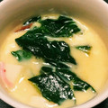 たんたん　's cooksnap of when they made 冷凍もので☆超簡単レンジ茶碗蒸し〜♪.