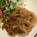 JILLの赤メガネ's cooksnap of when they made 豚肉のしょうが焼き.