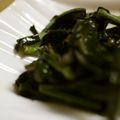 maruru-nn's cooksnap of when they made 金時草ウメ和え.