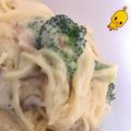 まもくるりん's cooksnap of when they made 〃ブロッコリー入りカルボナーラ.