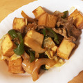 ハニヲ☆'s cooksnap of when they made 豚コマと厚揚げの田楽みそマヨ炒め.