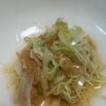kinoko86's cooksnap of when they made 簡単もう一品♪キャベツのなめたけ和え.