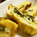 maruru-nn's cooksnap of when they made 卵1個！簡単！チーズと海苔入り卵焼き♪♪.