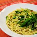 せつぶんひじき's cooksnap of when they made ズッキーニとバジルのパスタ.